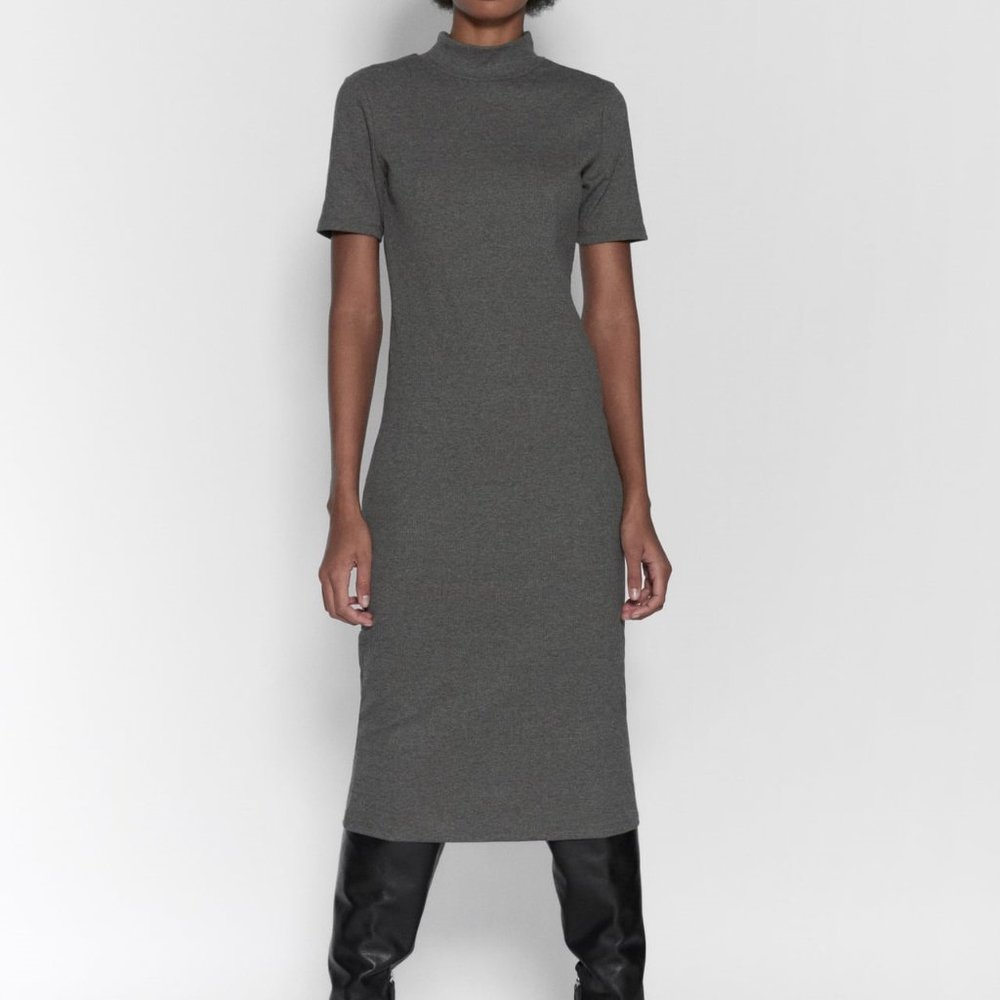 Zara Ribbed Dress